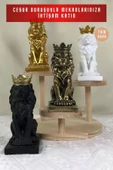 tambana Gold Heykel Biblo Dekoratif Süs Eşyası Dekoratif Masa Süsü Salon Aksesuarları Model 34 thumbnail 4