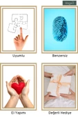 Rugad Biblo Dekoratif Heykel 3 Maymun Biblosu Beyaz Model 32 - 4