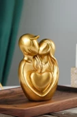 tambana Gold Heykel Biblo Dekoratif Süs Eşyası Dekoratif Masa Süsü Salon Aksesuarları Model 18 thumbnail 1