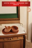 tambana Terracotta Sunumluk Takı Tabağı Dekoratif Tepsi Obje Seti 2 Parça Model 1021 thumbnail 4