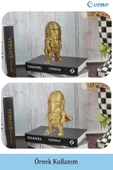 Evene Biblo Dekoratif Obje Heykel Savaşçı Biblo Dekoratif Süs Eşyası Altın Renk Model 4 thumbnail 2