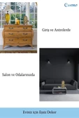 Evene Biblo Dekoratif Obje Heykel Savaşçı Biblo Dekoratif Süs Eşyası Altın Eskitme Renk Model 4 - 7