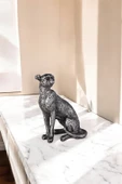 Evene Biblo Dekoratif Obje Heykel Leopar Biblo Dekoratif Süs Eşyası Gümüş Eskitme Renk Model 33 thumbnail 1