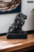 Rugad Biblo Dekoratif Heykel Aslan Biblosu Siyah Model 35 thumbnail 2