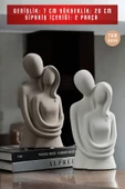 tambana 2’li Heykel Biblo Seti Dekoratif Süs Eşyası Dekoratif Masa Süsü Model 41 thumbnail 3