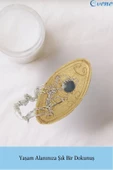 Evene Dekoratif Kase Altın Renk Takı Kutusu Yüzük Kolye Kutusu Mum Tabağı Takı Organizer Model 7 thumbnail 3