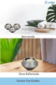 Evene Dekoratif Mumluk Tealight Mumluk Şamdan Mumluk 3 Lü Şamdan Model 37 - 5