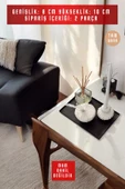 tambana Dekoratif Mumluk Set Şamdan El Yapımı Model 2 - 3