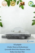 Evene Beyaz Mumluk Şamdan Tealight Ve Ince Mum Uyumlu Kaplumbağa Model - 8