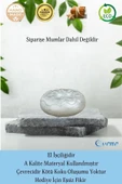 Evene Dekoratif Mumluk Tealight Mumluk Şamdan Mumluk 3 Lü Şamdan Model 33 - 8