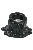 Stein Kohle Şamdanlık Dekoratif Şamdan Mumluk Tealight Mumluk Model 31 - 1