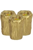Evene Dekoratif Mumluk Tealight Mumluk Şamdan Mumluk 3 Lü Şamdan Model 29 - 1