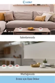 Evene Dekoratif Mumluk Tealight Mumluk Şamdan Mumluk 3 Lü Şamdan Model 26 - 4