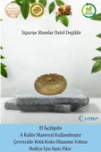 Evene Dekoratif Mumluk Tealight Mumluk Şamdan Mumluk 3 Lü Şamdan Model 33 - 8