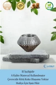 Evene Dekoratif Mumluk Tealight Mumluk Şamdan Mumluk 3 Lü Şamdan Model 37 - 8