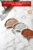 tambana Sunumluk Takı Tabağı Dekoratif Tepsi Obje Seti 3 Parça Model 19 thumbnail 4