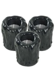 Evene Dekoratif Mumluk Tealight Mumluk Şamdan Mumluk 3 Lü Şamdan Model 30 - 1