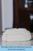 Evene Küllük Beyaz Kül Tablası Dekoratif Küllük Model 2 thumbnail 3