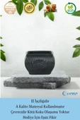 Evene Dekoratif Mumluk Tealight Mumluk Şamdan Mumluk 3 Lü Şamdan Model 28 - 8
