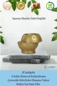 Evene Dekoratif Mumluk Tealight Mumluk Şamdan Mumluk 3 Lü Şamdan Model 25 - 8