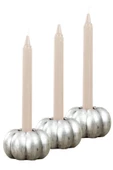 Evene Dekoratif Mumluk Tealight Mumluk Şamdan Mumluk 3 Lü Şamdan Model 34 - 1