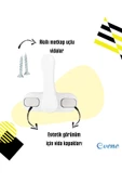 Evene Pimapen Kapı Kilidi Pimapen Pencere Kilidi Pencere Emniyet Kilidi Mandallı Kilit 6 Adet Beyaz thumbnail 4
