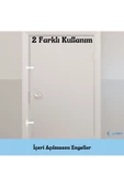 Pandogo Pencere Kilidi 3 Adet Çekmeli Kapı Ve Pencere Emniyet Aparatı Güvenlik Ürünü Kilit Siyah thumbnail 5