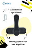 Evene Pimapen Kapı Kilidi Pimapen Pencere Kilidi Pencere Emniyet Kilidi Mandallı Kilit 3 Adet Antrasit thumbnail 4