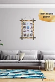 Viselia Fotoğraf Çerçevesi Ipli Foto Askı Ahşap Işıklı Resim Çerçevesi - 6
