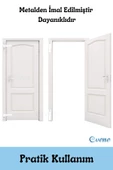 Evene Pencere Çocuk Kilit Pencere Kilidi Cam Kilidi Emniyet Çocuk Kilit Kapı Mandalı 7 Adet Kahve - 3