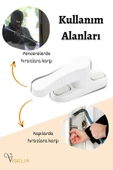 Viselia Pvc Emniyet Kilidi Pimapen Kilidi Pencere Emniyet Kilidi 7 Adet Çelik Pimapen Kilidi thumbnail 6