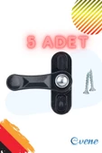 Evene Pimapen Kapı Kilidi Pimapen Pencere Kilidi Pencere Emniyet Kilidi Düğmeli Kilit 5 Adet Antrasit thumbnail 1