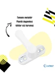 Evene Pimapen Kapı Kilidi Pimapen Pencere Kilidi Pencere Emniyet Kilidi Mandallı Kilit 2 Adet Beyaz thumbnail 3