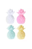 Evene Ananas Hediyelik Lamba Led Işıklı Dekoratif Gece Bebek Çocuk Odası Masa Lambası - 5
