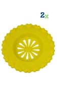 Evene Lavabo Süzgeci Tıkanıklık Önleyici Süzgeç Küvet Süzgeci Limon Kokulu 2 Adet - 1