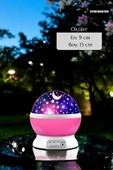 Star Master Masa Lambası Gökyüzü Projeksiyon Gece Lambası Yıldızlı Gece Lambası Pembe - 2