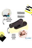Evene Koyu Kahverengi Pencere Emniyet Kilidi 2 Adet Çocuk Hırsız Kilidi Çekmeli Metal Kilit thumbnail 6