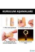 Evene Led Işık Led Şerit Peri Led Işık Dekoratif Aydınlatma Peri Led Mantar Led 1 Metre - 4