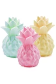 Viselia Pembe Ananas Gece Lamba Pilli Projeksiyon Masa Lamba Ananas Led Lamba - 1
