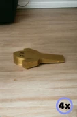 Star Master Kapı Takozu Kapı Tutacağı Kapı Stoperi Kapı Durdurucu Altın 4 Adet Model 3 thumbnail 1