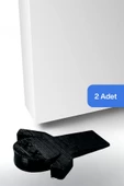 Evene Kapı Stoperi Siyah Renk Dekoratif Kapı Tutucu Durdurucu 2 Adet Model 3 thumbnail 1