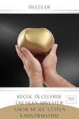 Stein Kohle Çiçek Saksısı Büyük Boy 3 Adet Altın Renk Uygulamalı Spiral Oval Model thumbnail 3