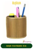 StarLightning Kalemlik Altın  Renk Masa Kalemliği Organizer Kalemlik Model 1 thumbnail 3