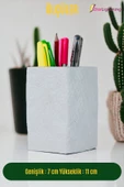 StarLightning Kalemlik Beyaz Renk Masa Kalemliği Organizer Kalemlik Model 7 thumbnail 3