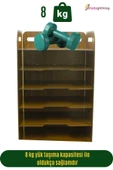 StarLightning Masa Düzenleyici Organizer Evrak Rafı Masaüstü Organizer Ceviz Renk Model 5 - 4