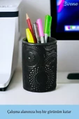 Evene Kalemlik Siyah Renk Masa Kalemliği Organizer Kalemlik Model 12 thumbnail 3
