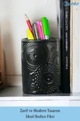 Evene Kalemlik Siyah Renk Masa Kalemliği Organizer Kalemlik Model 12 thumbnail 4