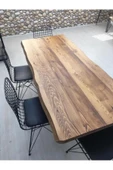 Sağıroğlu Ahşap Ats Dekor 6 Kişilik Yemek Masası 80x180 thumbnail 2