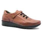 Marka 23-013 Hakiki Deri Ortapedik Kadın Casual Ayakkabı - 1