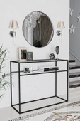 AVVİO Inci Camlı Metal Dresuar 40x100 - 2